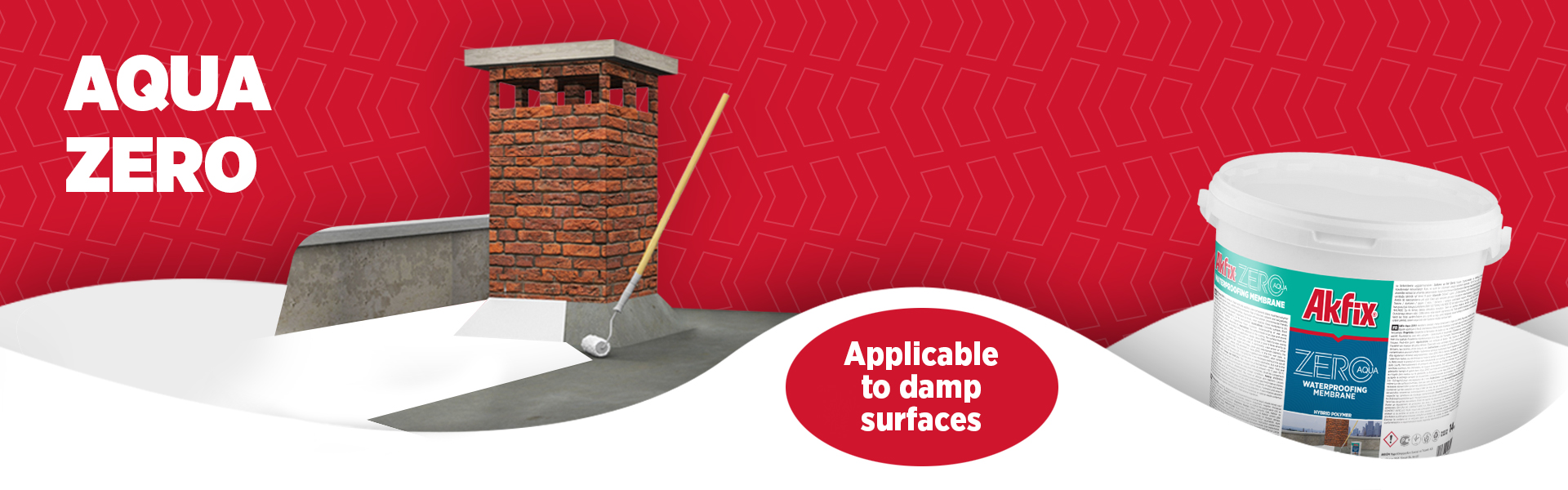 Aquazero waterproofing banner